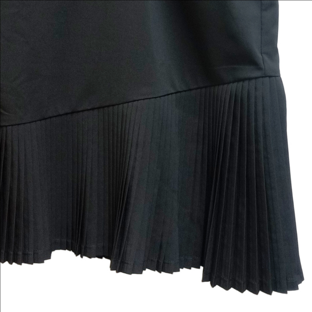 🆕 CHICO'S ZENERGY BLACK NEEMA UPF 50+ PLEATED SKORT SKIRT TENNIS GOLF - Picture 5 of 14